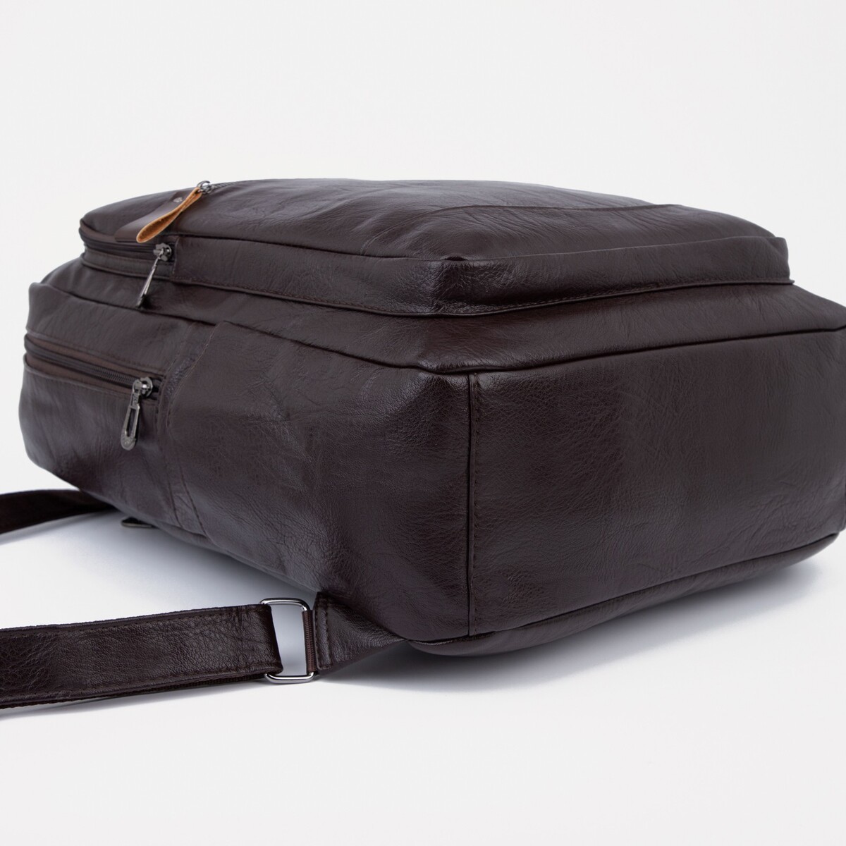 Рюкзак на молнии, цвет коричневый No brand 01330239 - фото 3