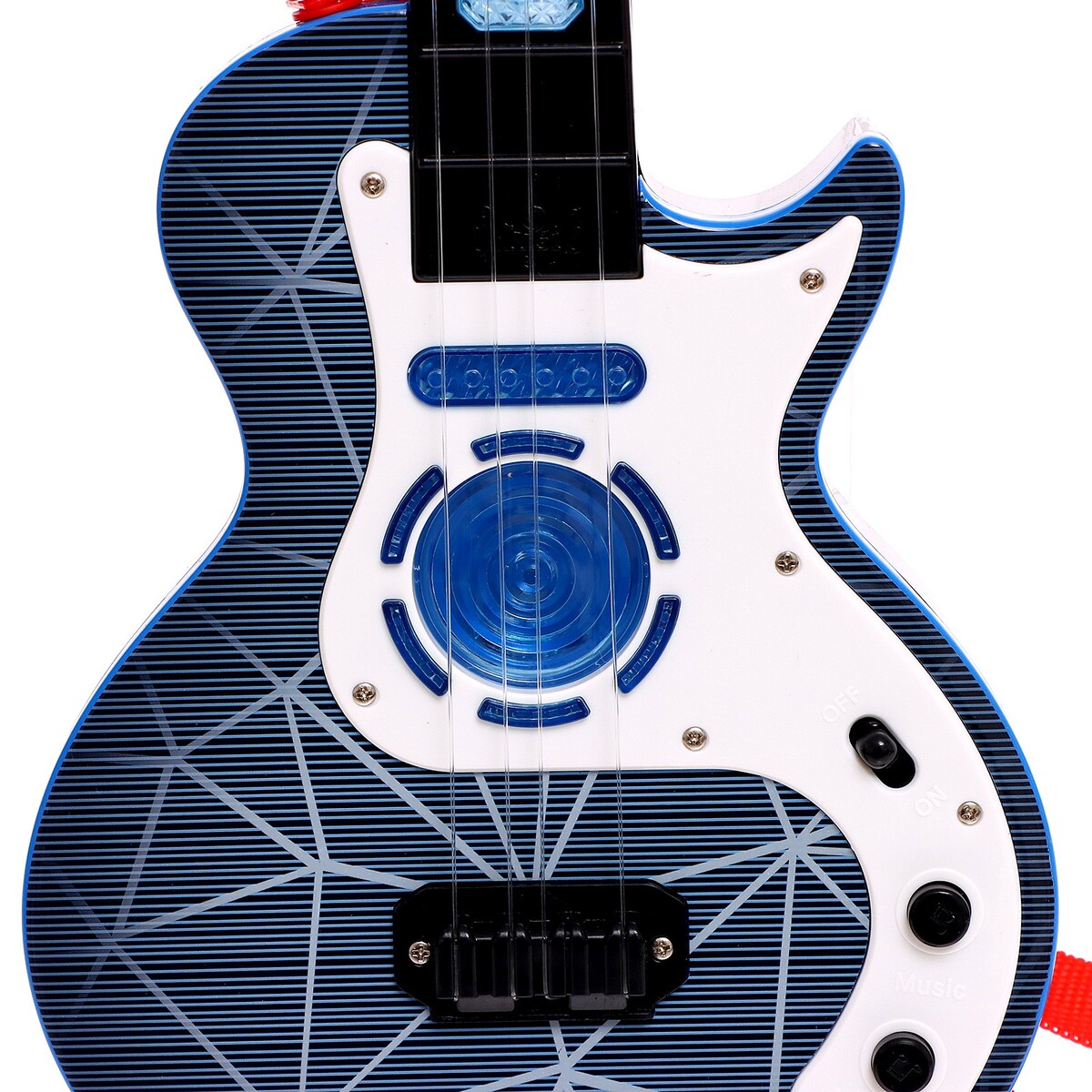 фото Гитара музыкальная, световые и звуковые эффекты zabiaka