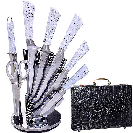 Набор ножей + подставка bondibon игровой набор доктор в чемоданчик 17 предметов