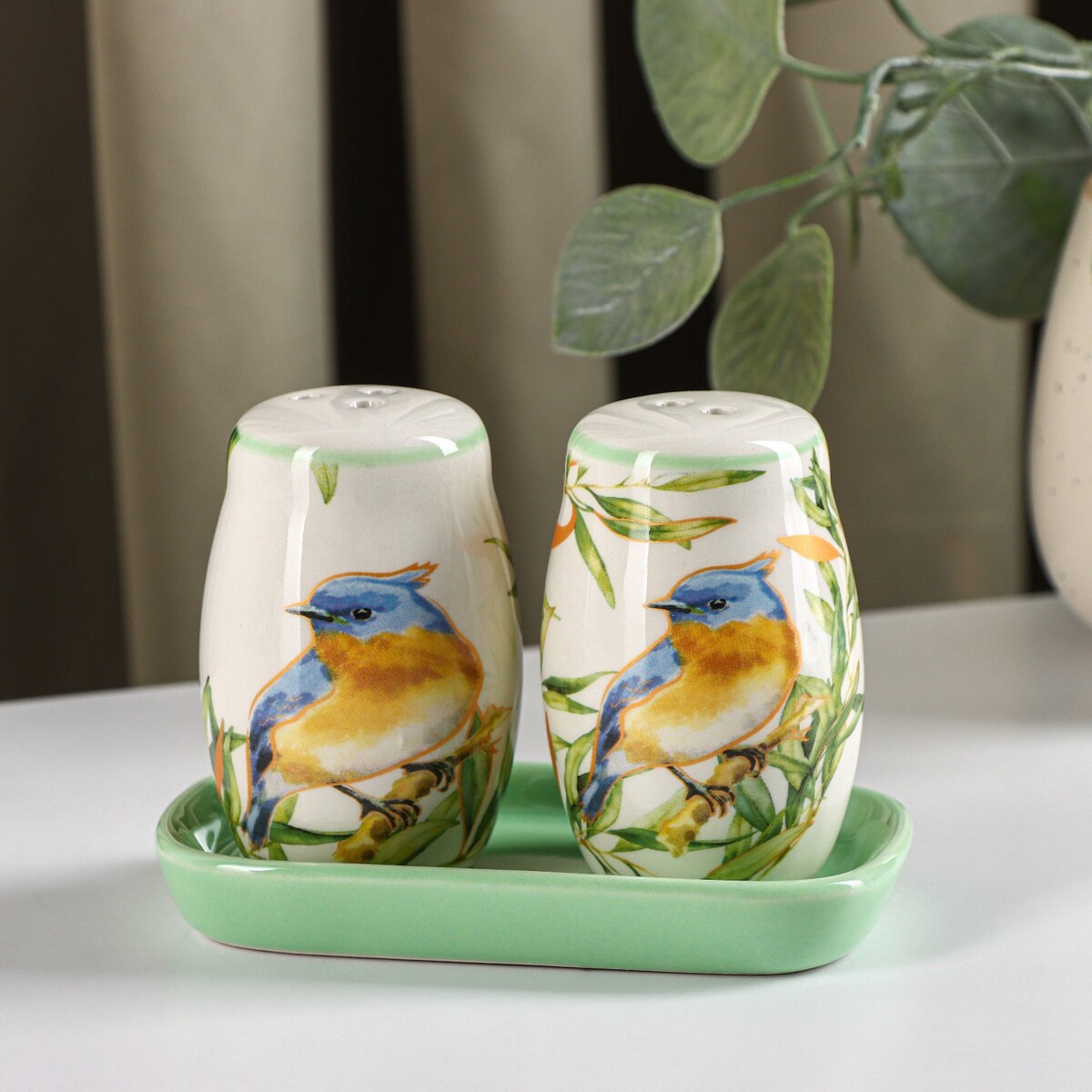 

Набор для специй доляна, Белый;зеленый