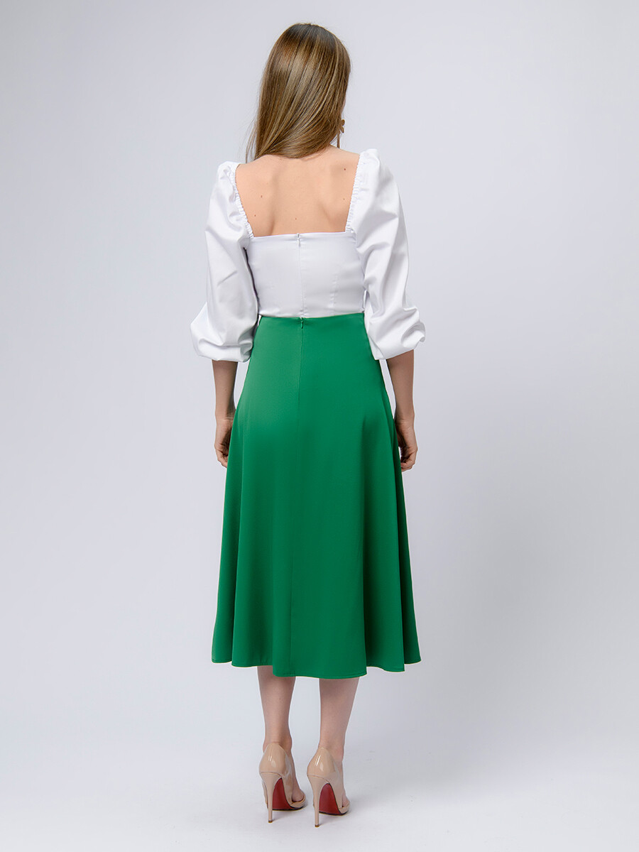 Юбка 1001 DRESS, размер 44, цвет зеленый 01344783 - фото 3