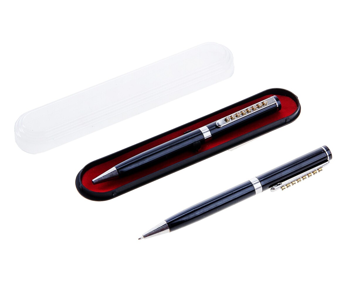 Ручка шариковая, подарочная calligrata ручка подарочная шариковая в кожзам футляре поворотная vip корпус черная с серебристыми вставками
