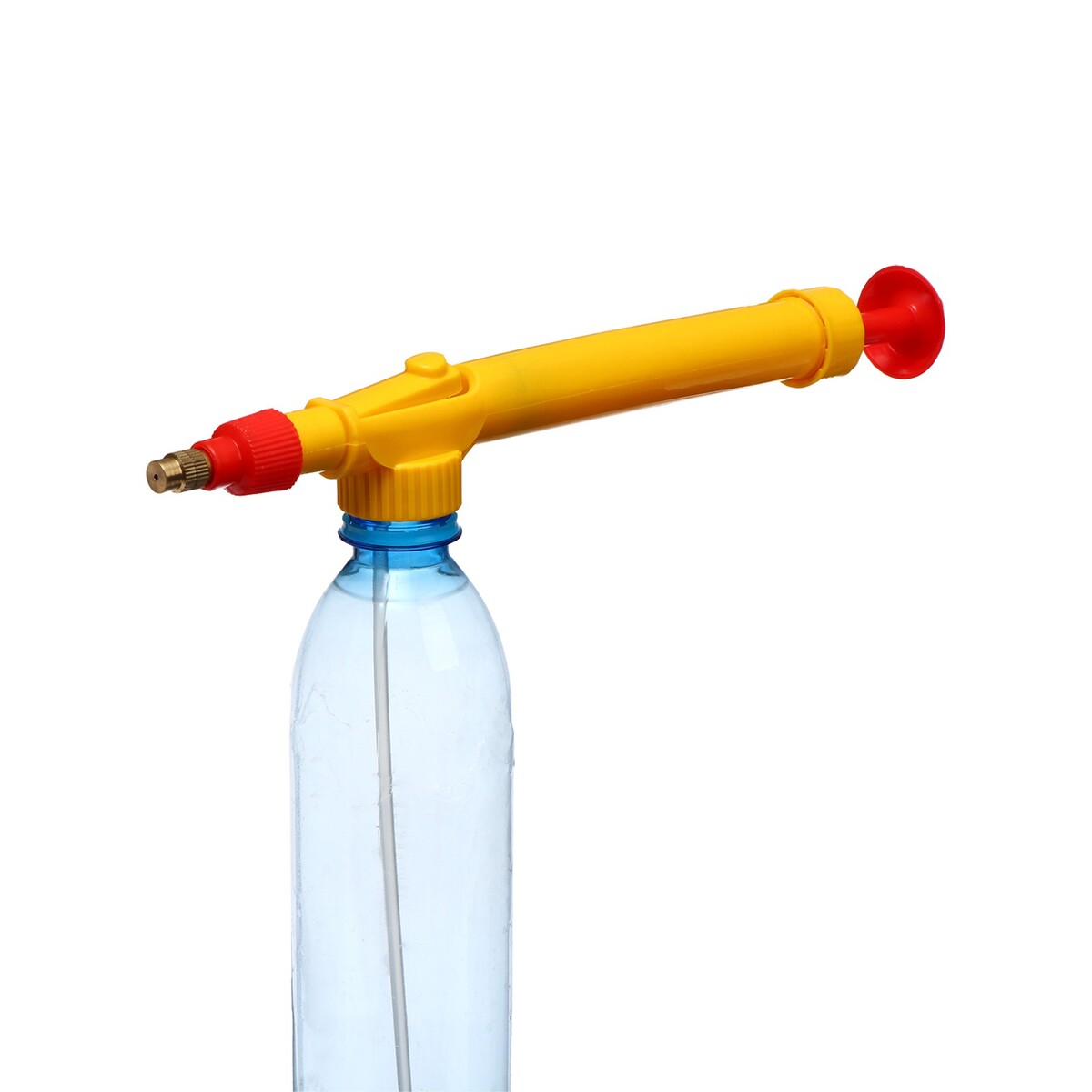 Опрыскиватель ручной, длина 29 см, с резьбой под пульверизатор/бутылку, пластик отвод стальной крутоизогнутый с резьбой 1 1 4