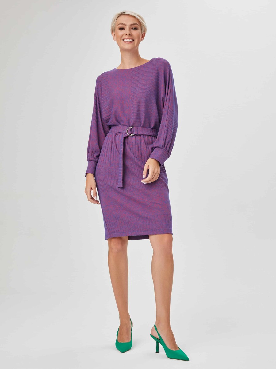 Платье Akimbo, размер 44, цвет фиолетовый 01361182 - фото 2