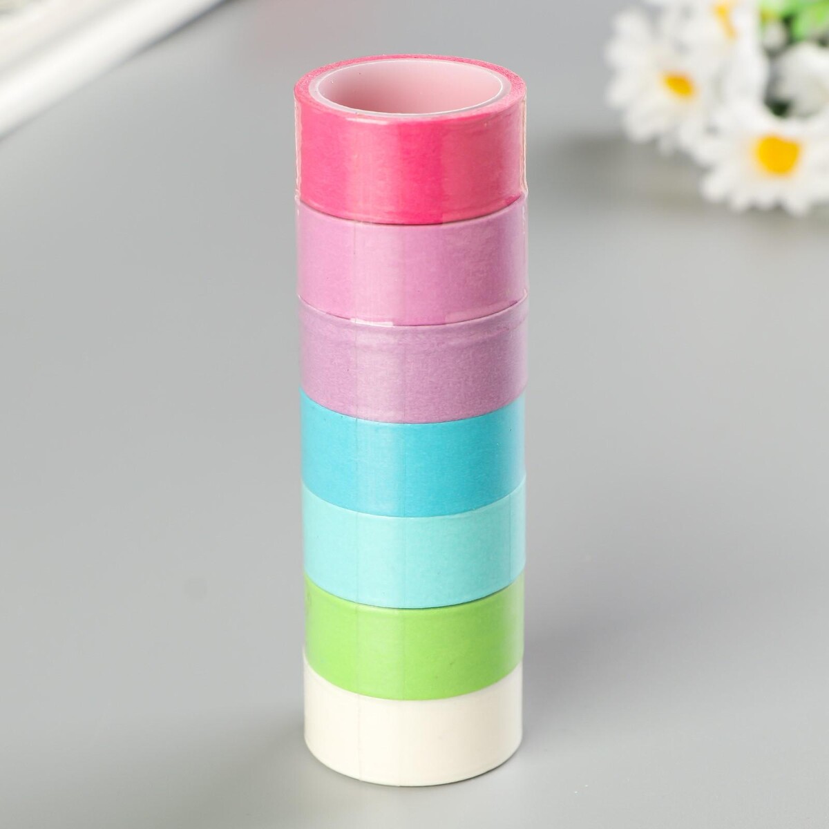 

Клейкие washi-ленты д/декора, Разноцветный