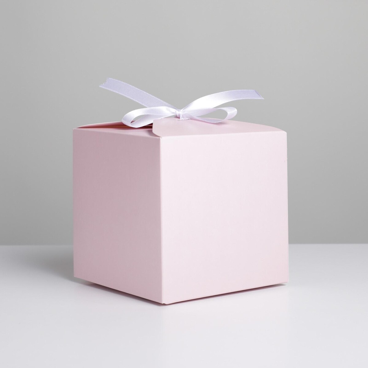 Коробка подарочная складная, упаковка, коробка складная розовая 17 х 25 см