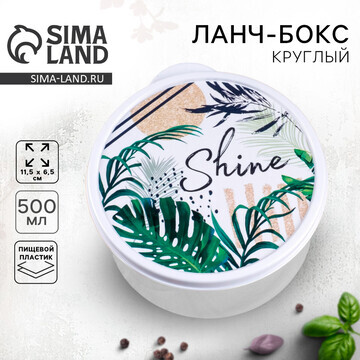 Ланч-бокс shine, 500 мл