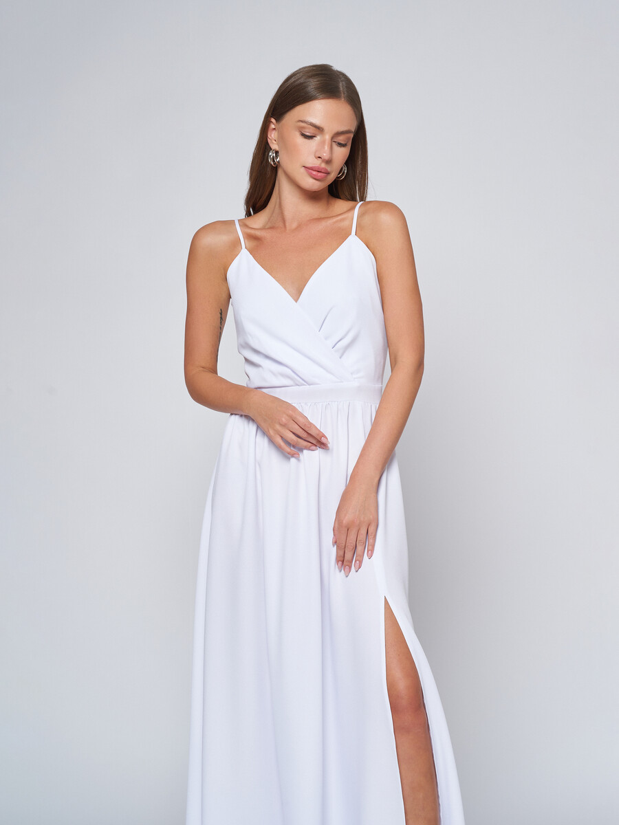 Платье 1001 DRESS, размер 48, цвет белый 01374308 - фото 1