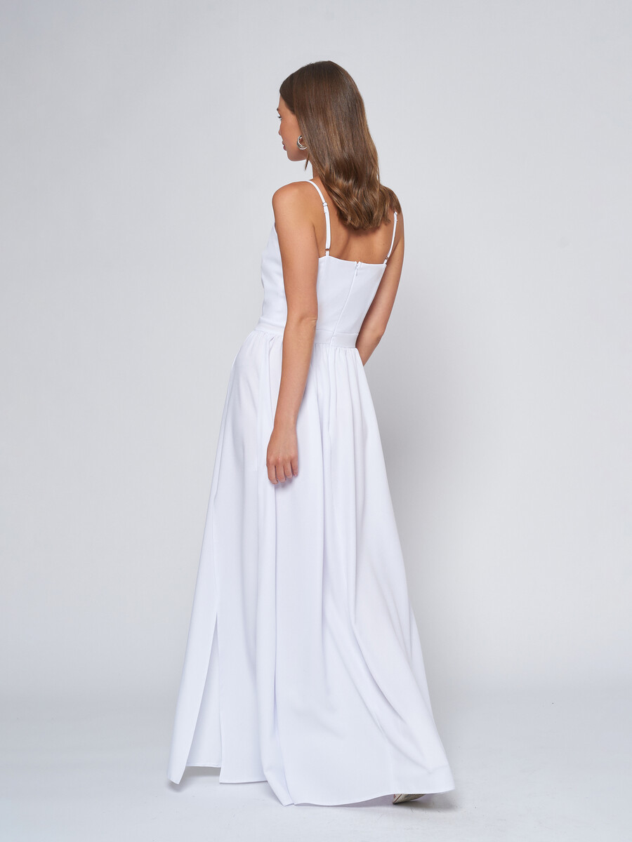 Платье 1001 DRESS, размер 48, цвет белый 01374308 - фото 3