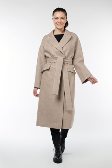 Пальто женское демисезонное (пояс)Пальто