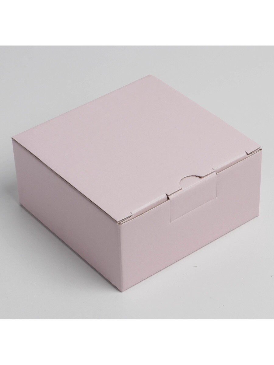 

Коробка подарочная складная, упаковка,, Розовый