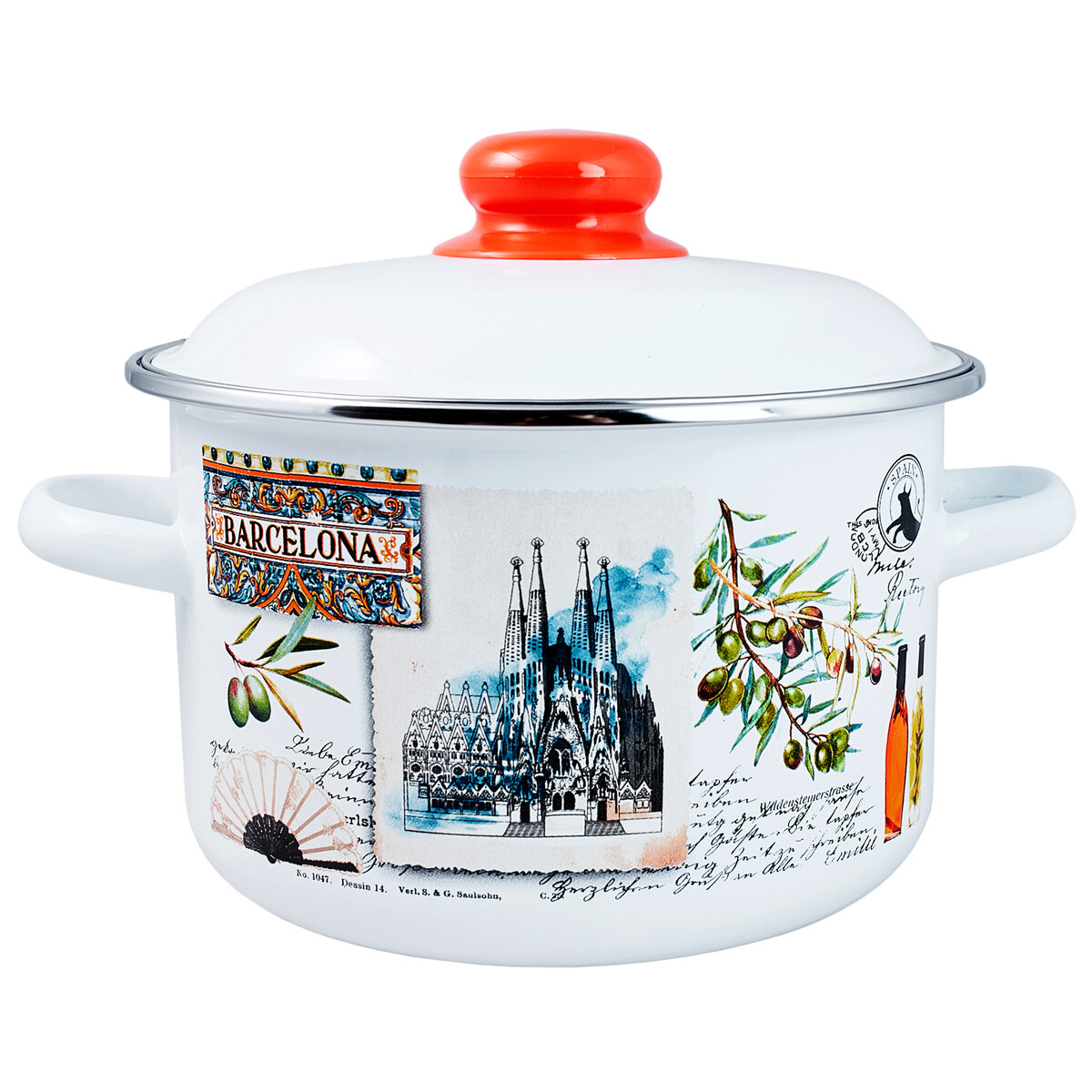 

Кастрюля 2,0л цилиндрическая барселона