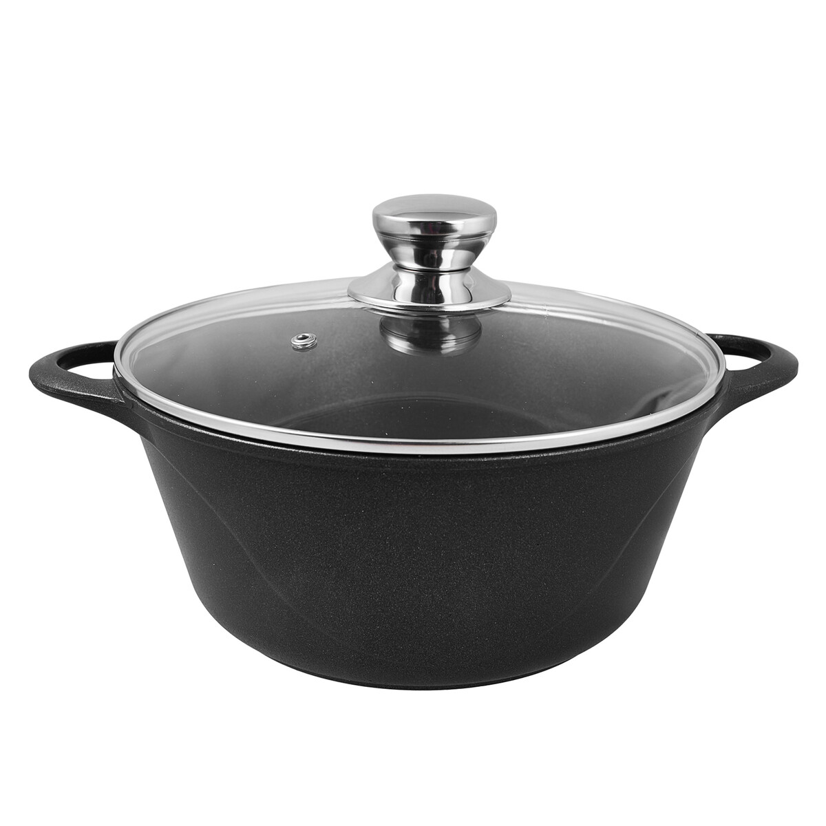 

Кастрюля литая 2,0л стеклянная крышка комфорт