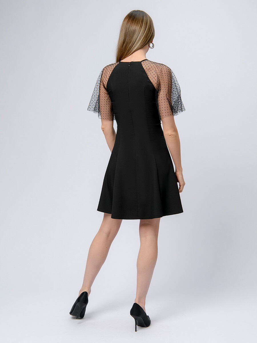 Платье мини 1001 DRESS, размер 42, цвет черный 01387128 - фото 3