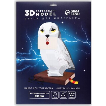 Полигональная фигура из бумаги
