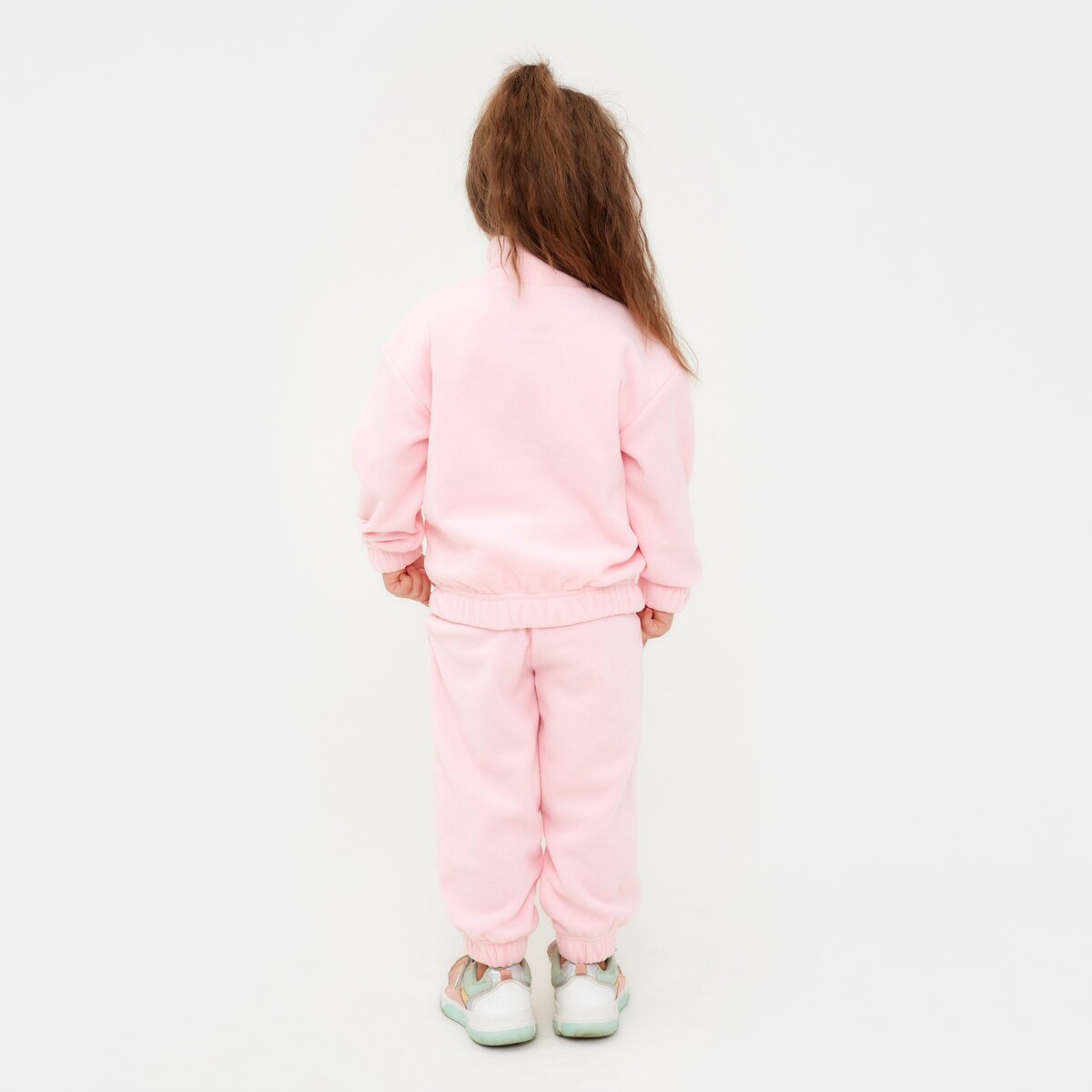 Костюм толстовка брюки MINAKU, размер рост 98 см, цвет розовый 01406642 - фото 3