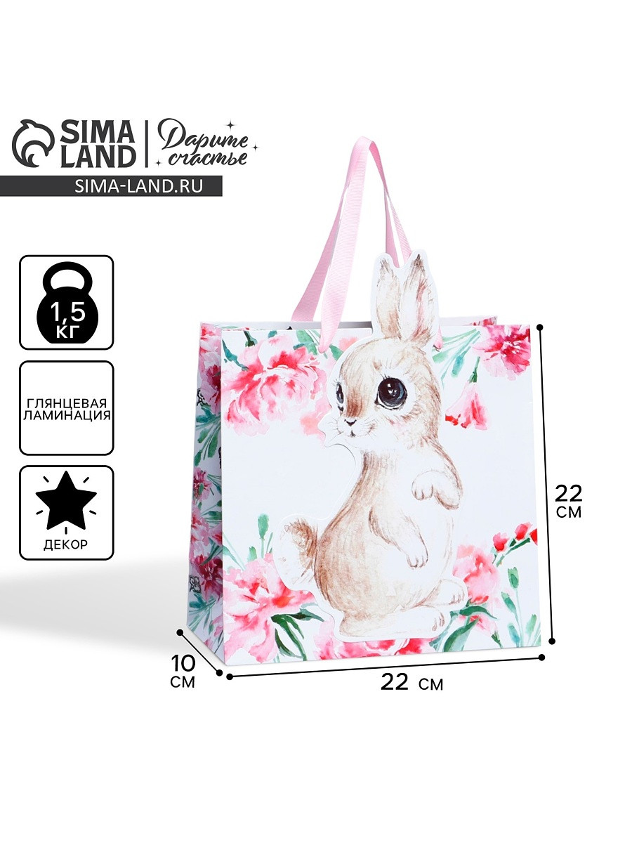 

Пакет подарочный, Белый