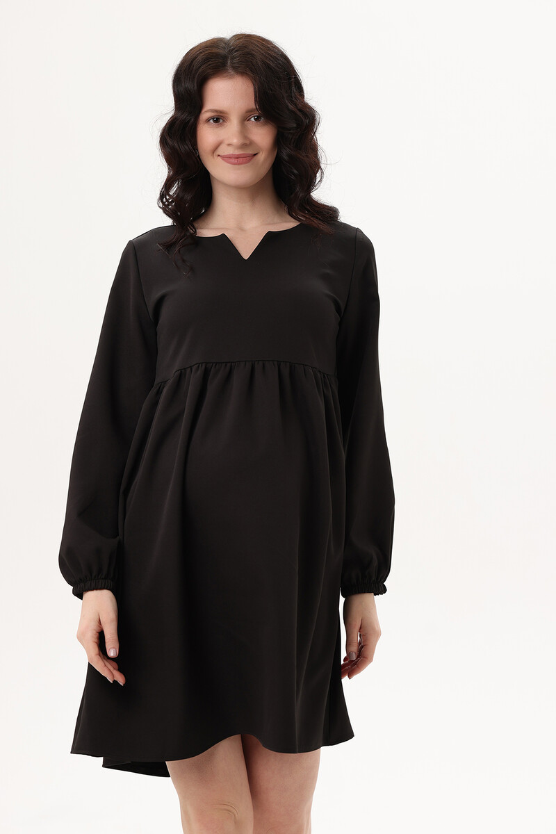 Платье МамаЭксперт, размер 44, цвет черный 01413650 - фото 2