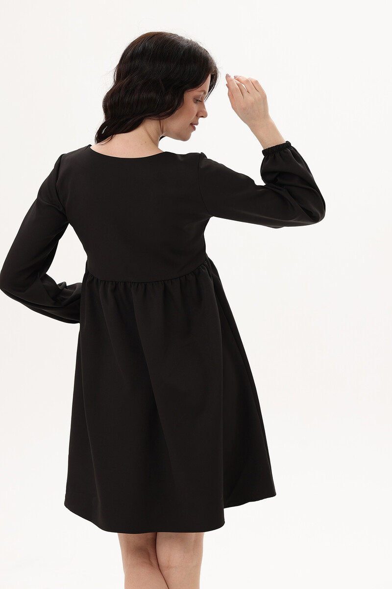 Платье МамаЭксперт, размер 44, цвет черный 01413650 - фото 6