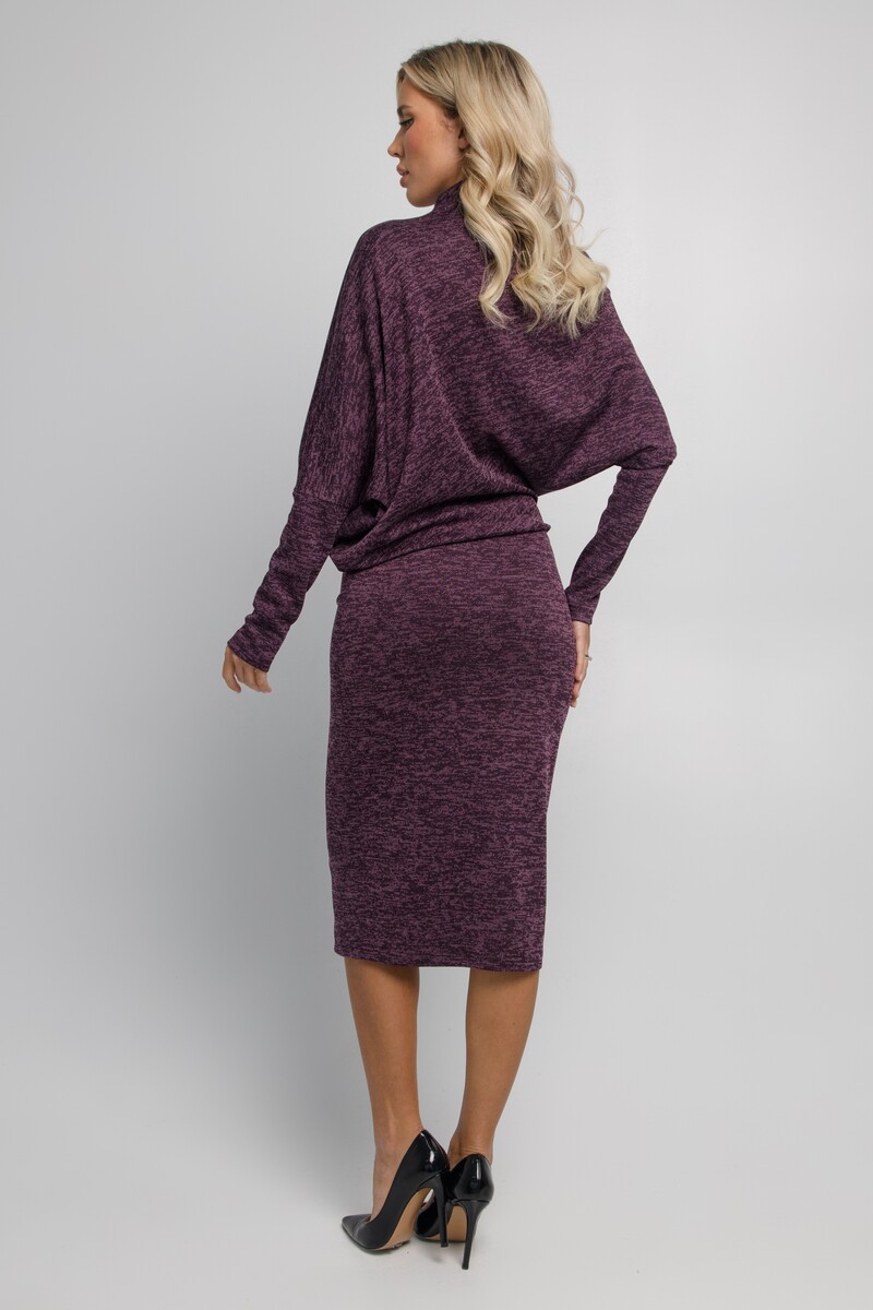 Платье SEZONI, размер 44, цвет фиолетовый 01420863 - фото 3