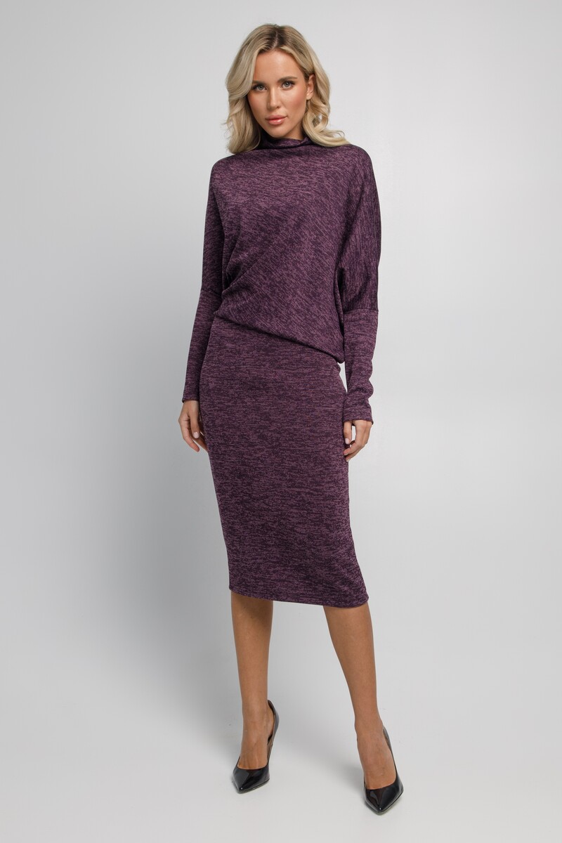 Платье SEZONI, размер 44, цвет фиолетовый 01420863 - фото 1
