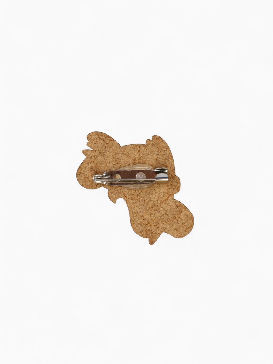 

Значок новогодний, Разноцветный