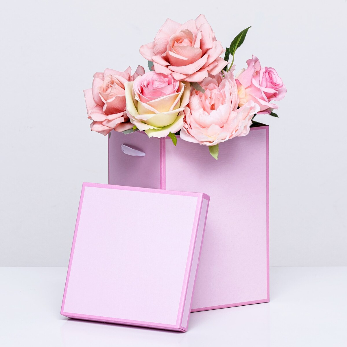 Коробка складная, розовая, 17 х 25 см коробка складная розовая 17 х 25 см