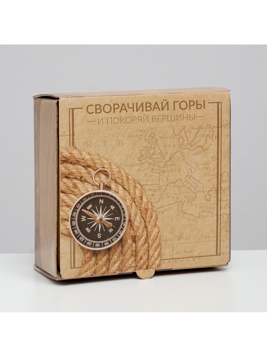 

Коробка‒пенал, упаковка подарочная,, Бежевый