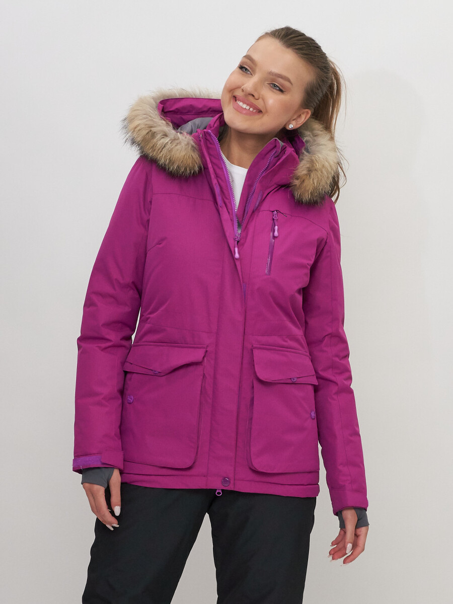 Куртка спортивная SkiingBird, цвет фиолетовый 01456777 - фото 5