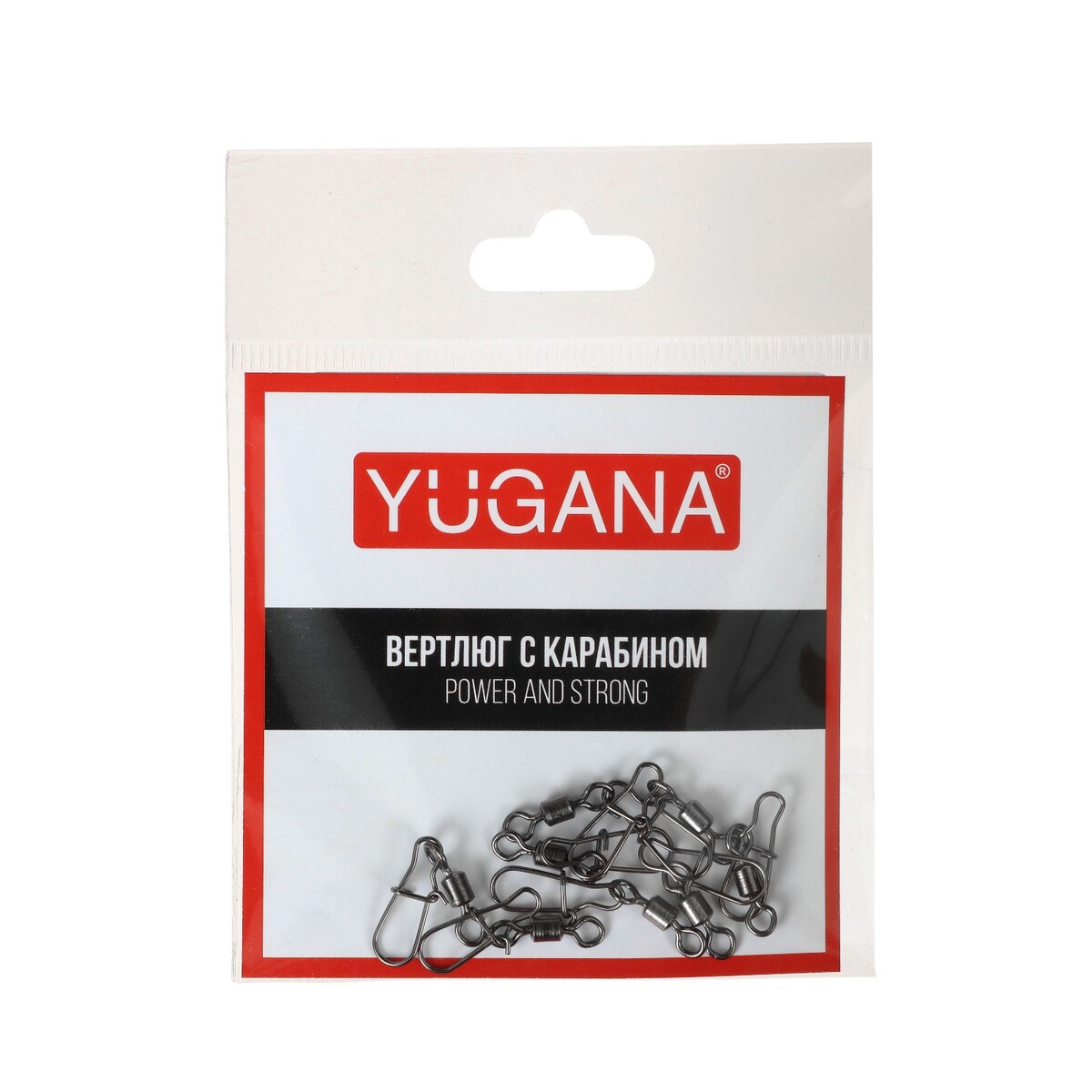 Карабин с вертлюгом yugana swivel with snap №6, 20 кг, 8 шт. 100pcs white gold plate silver color rectangle paper label price tag with rope jewelry gift card handmade diy baking accessories