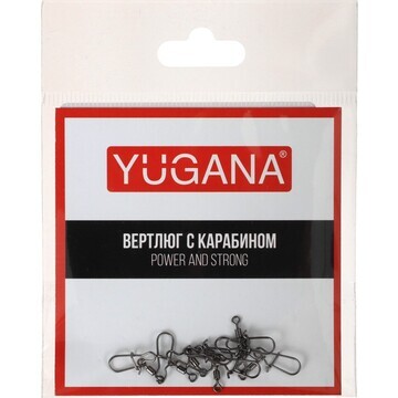 Карабин с вертлюгом yugana swivel with s