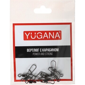Карабин с вертлюгом yugana swivel with s