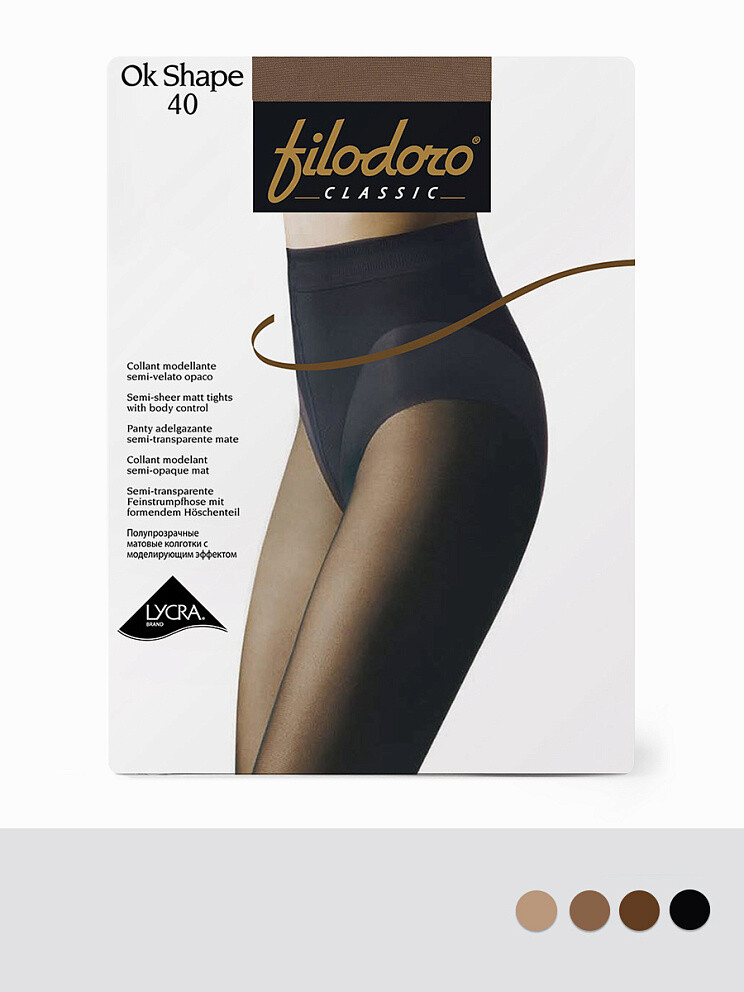 

Колготки FilCl Ok Shape 40 Playa, Бежевый;playa