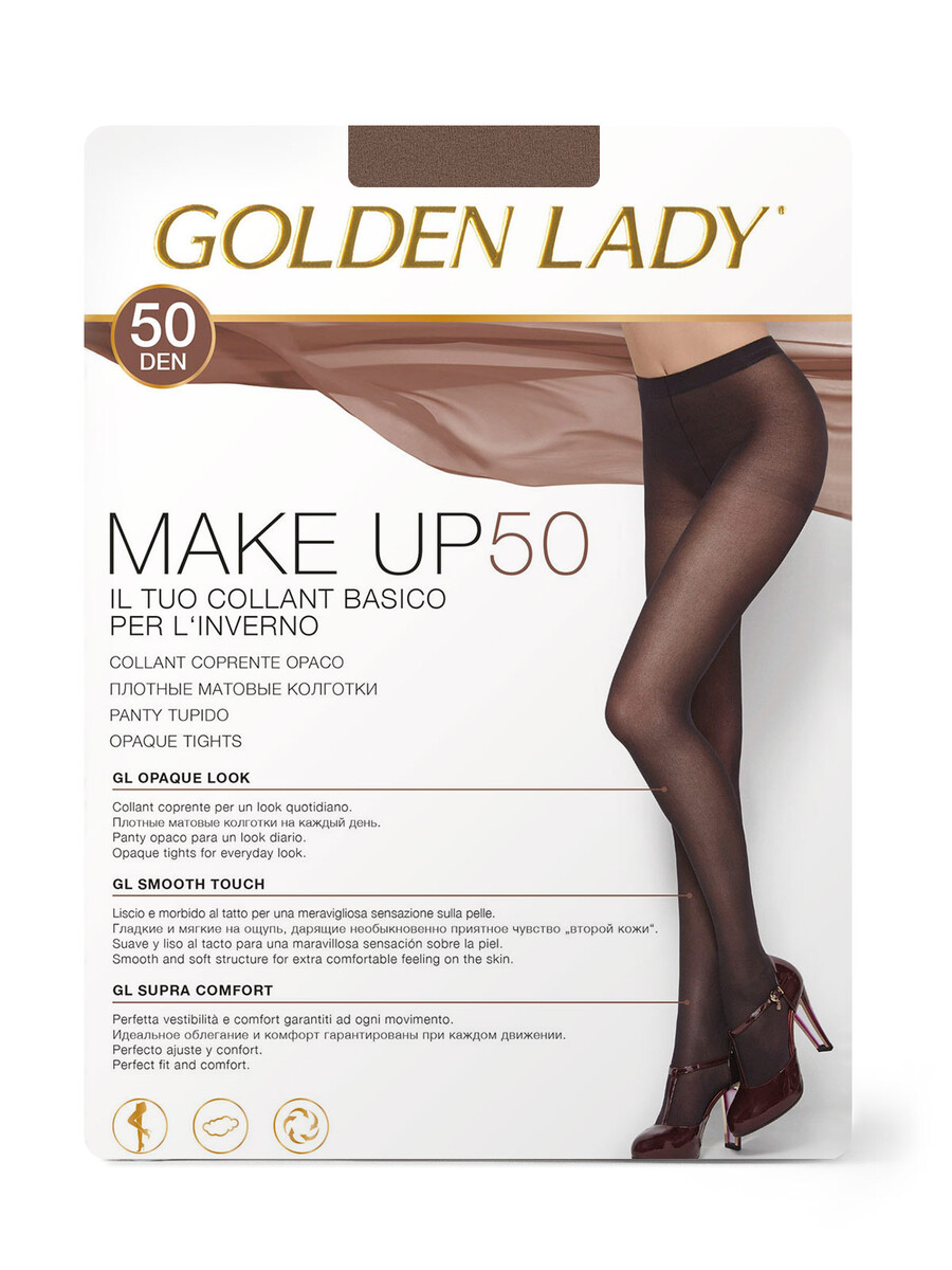 Колготки GLd Make Up 50 Daino GOLDEN LADY 01462057: купить за 260 руб в  интернет магазине с бесплатной доставкой