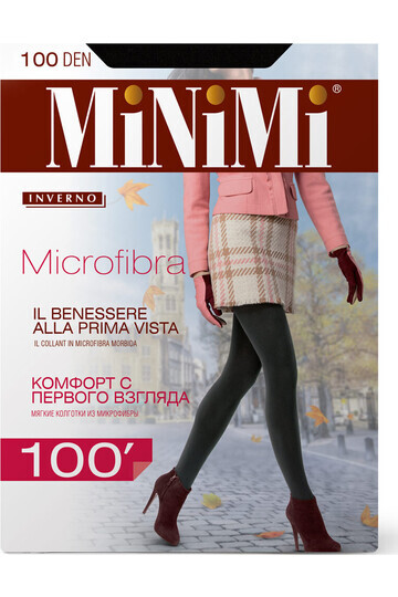 Колготки Mini MICROFIBRA 100 Nero