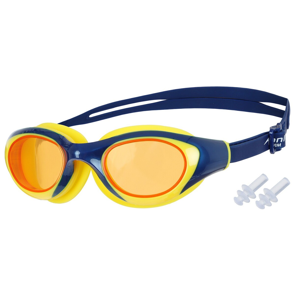 Очки для плавания onlytop, беруши, uv защита маска для плавания детская onlytop беруши лиловый кремовый
