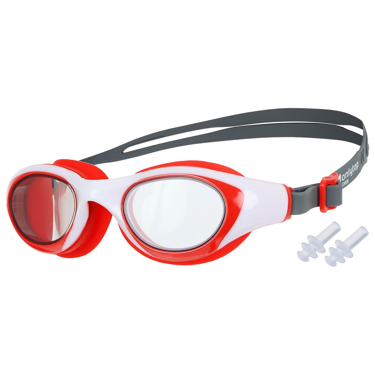 Очки для плавания onlytop, беруши, uv защита очки для плавания mad wave raptor m0427 10 0 03w