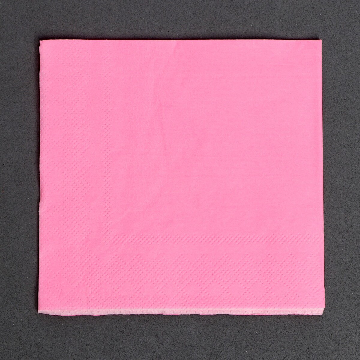 Салфетки бумажные, однотонные, 25х25 см, набор 20 шт., цвет розовый набор форм для выпечки бумажные ghidini 130 шт