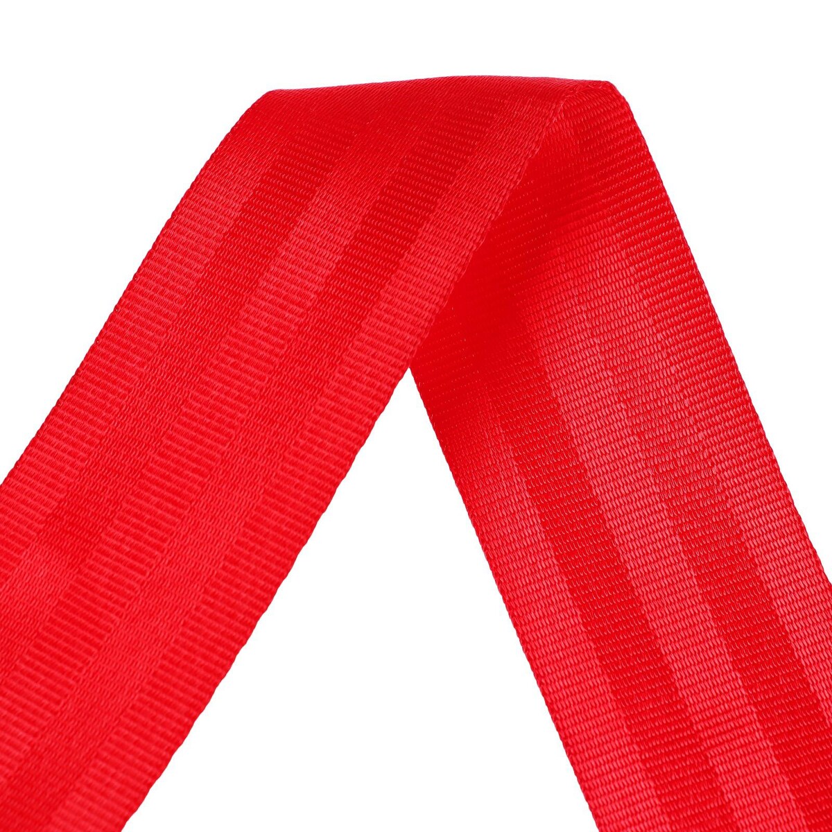 фото Нейлоновая лента, ремень 4.8 см × 5 м, красный no brand