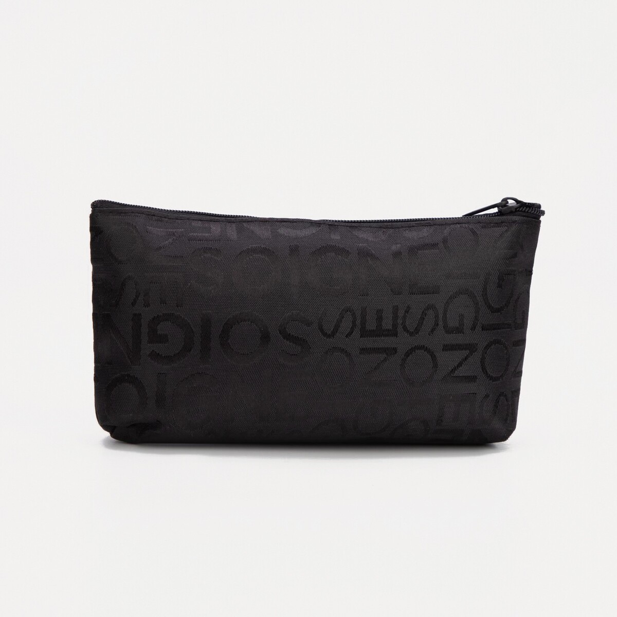 фото Косметичка на молнии, цвет черный no brand