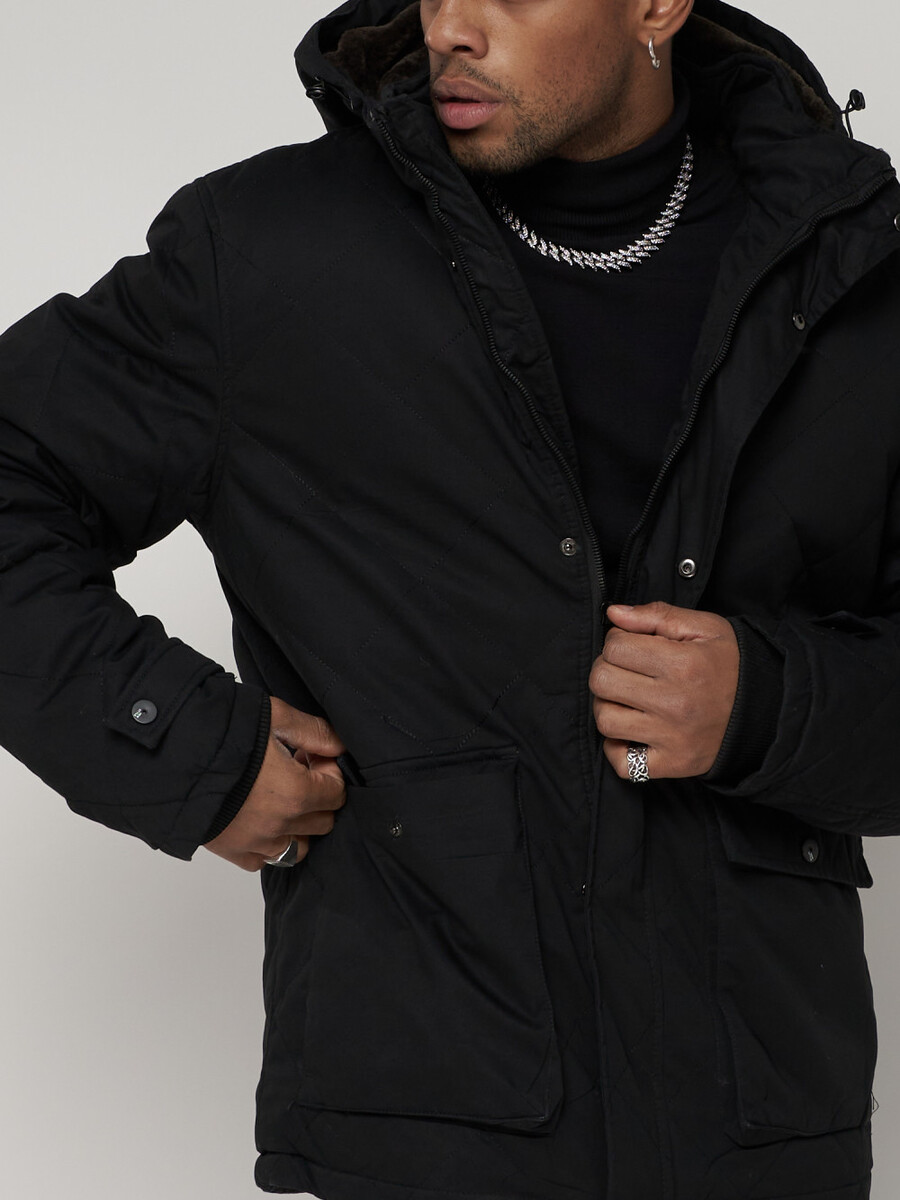 Куртка MG, размер 48, цвет черный 01481172 - фото 9
