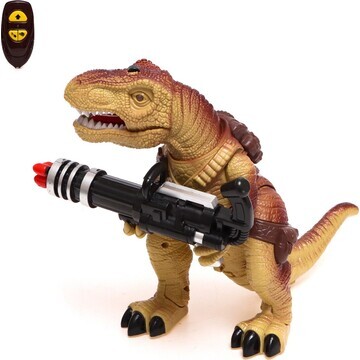 Динозавр радиоуправляемый t-rex, стреляе