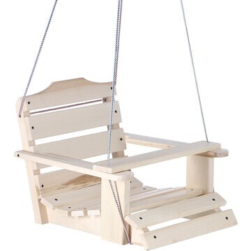 Кресло деревянное подвесное, сиденье 50×