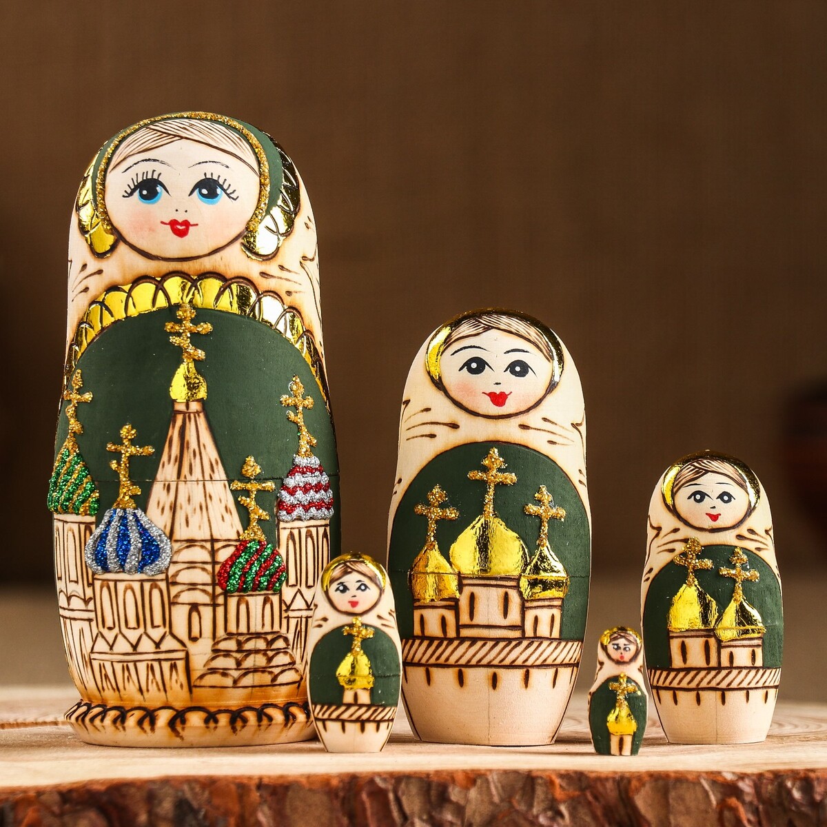 

Матрёшка, Разноцветный
