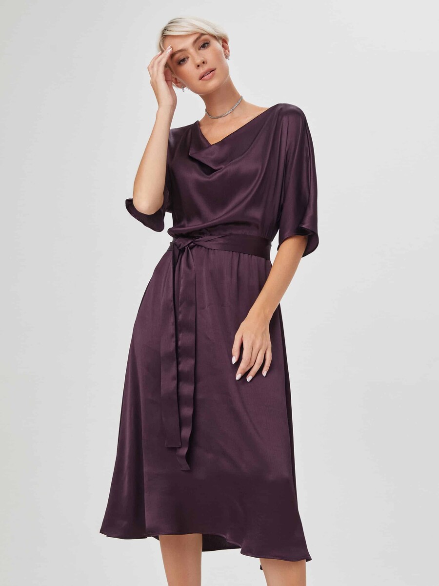 Платье Akimbo, размер 44, цвет фиолетовый 01559823 - фото 1