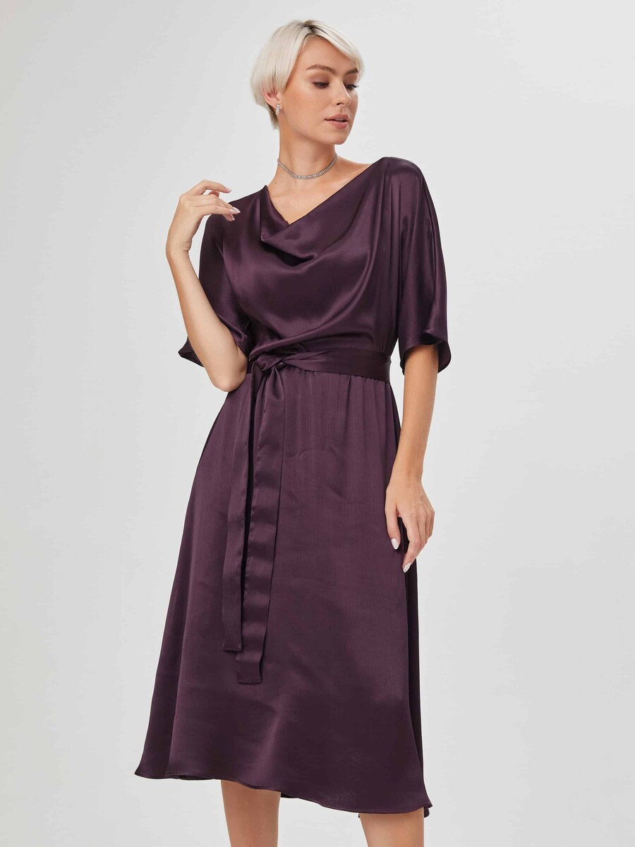 Платье Akimbo, размер 44, цвет фиолетовый 01559823 - фото 5