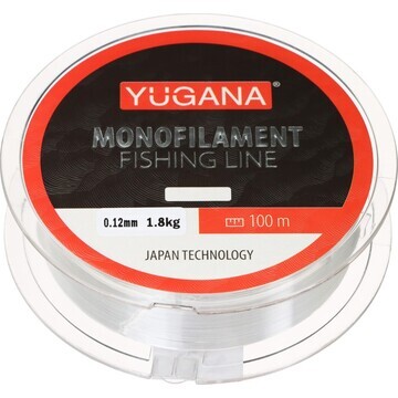 Леска монофильная yugana, диаметр 0.12 м