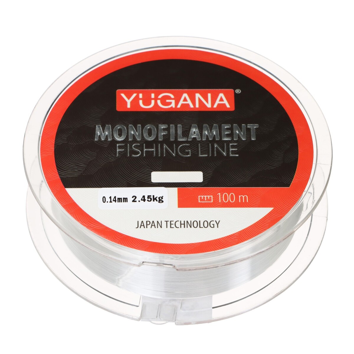 

Леска монофильная yugana, диаметр 0.14 мм, 2.45 кг, 100 м, прозрачная, Прозрачный