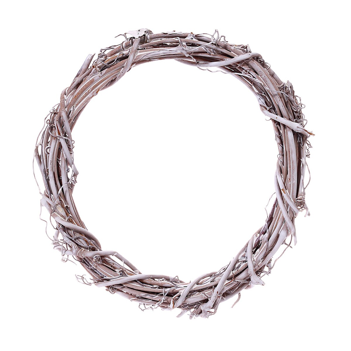 Лиана сухая, венок — 10 см, цвет белый эфесто сушилка лиана потолочная 1 7 м