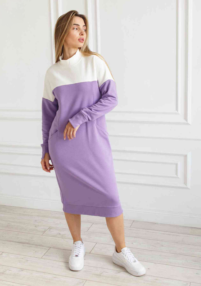 Платье D-Studio, размер 42, цвет фиолетовый 01604879 - фото 5